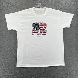 Vintage Y2K Cape Cod T Shirt Mens Medium 2002 Massachusetts ANVIL Adult XL READ